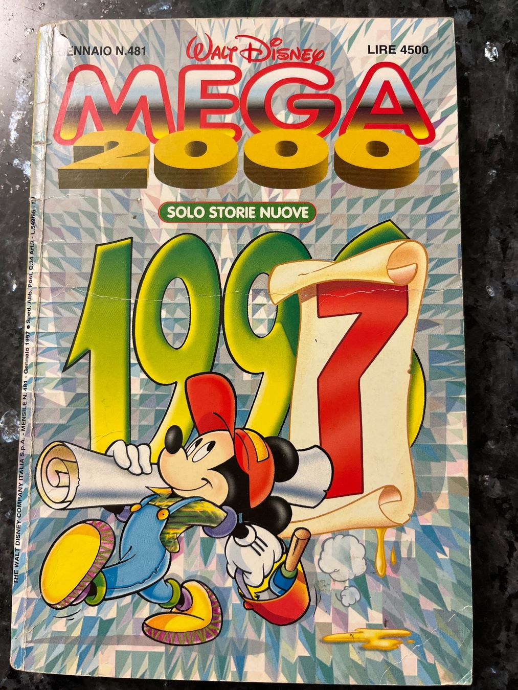 BD: Walt Disney Mega 2000 Comic Jan 1997 – D'occasion à Goldach par SSRConzept