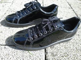 Damen-Schuh Ecco, Lack schwarz, Gr.39