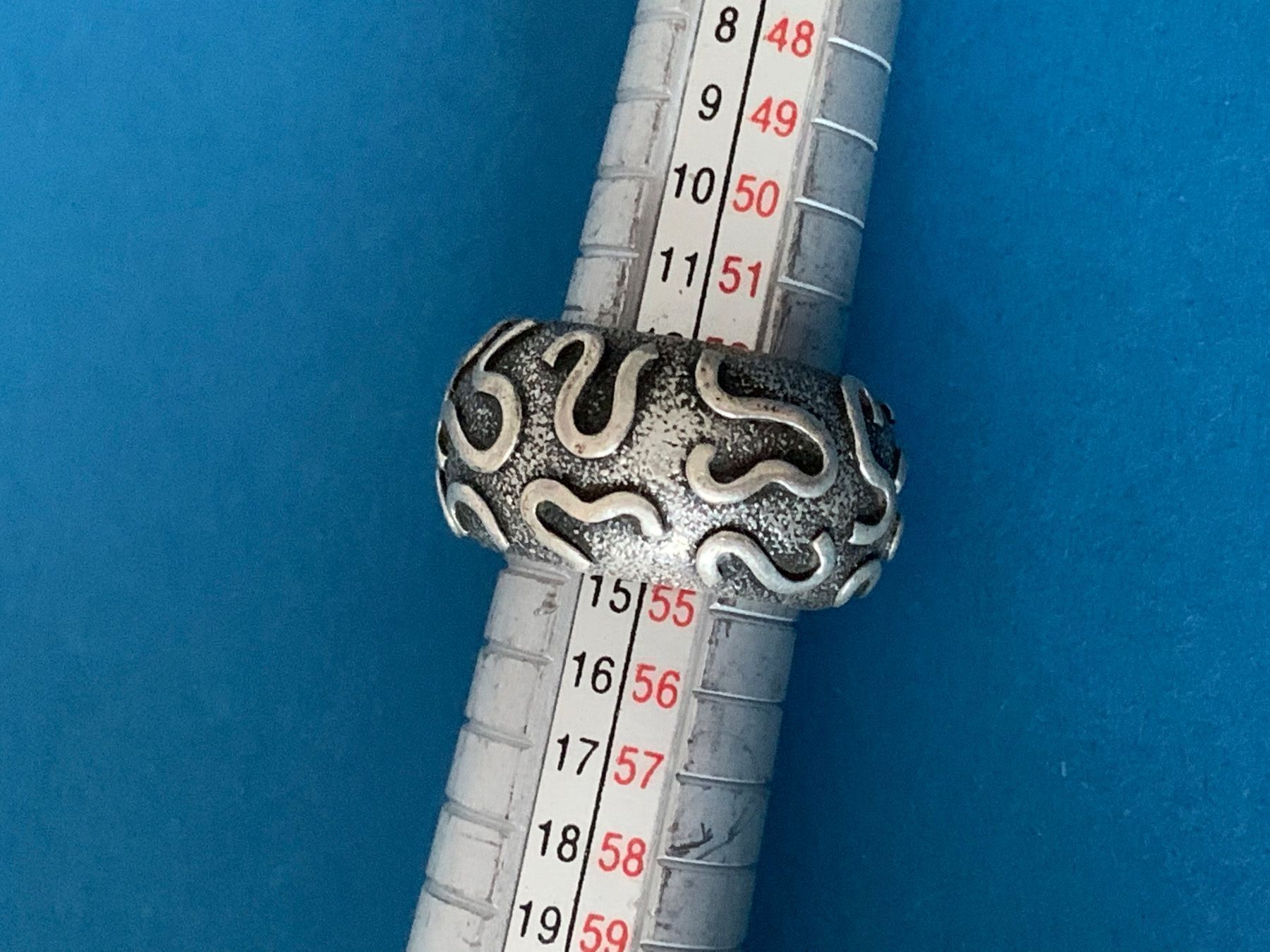 Bagues: Silberring bauchig WORM (55) – D'occasion à Dittingen par Bellevista 1