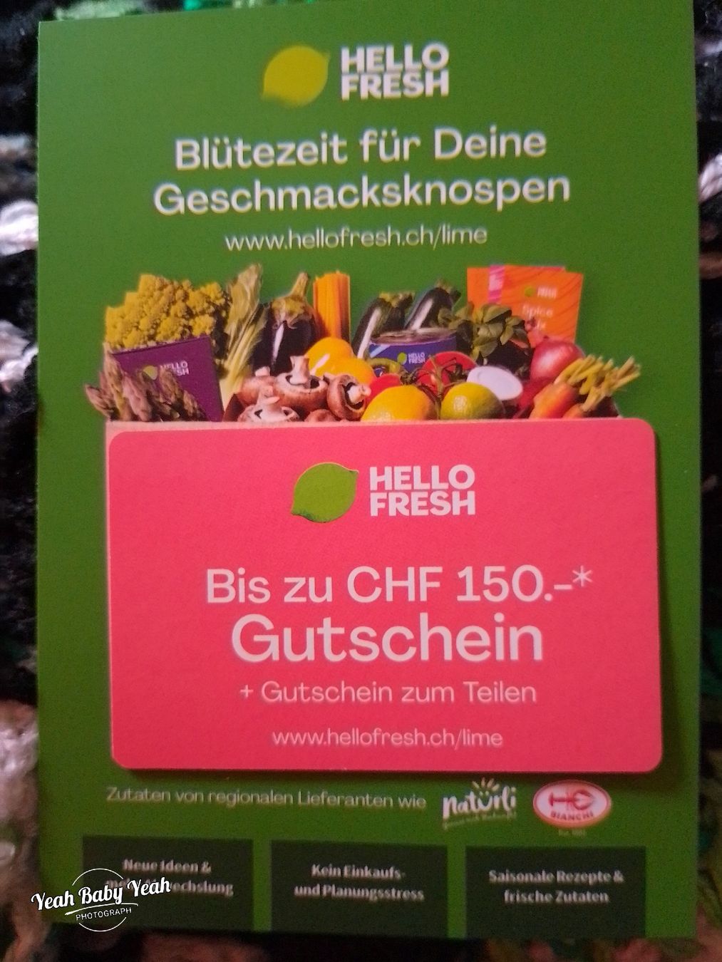 Gutscheine: Hello Fresh Gutschein – Neu und originalverpackt aus Muri AG von Mad_Lady76