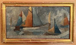 MICHEL CHAPUIS Frankreich Original Gemälde