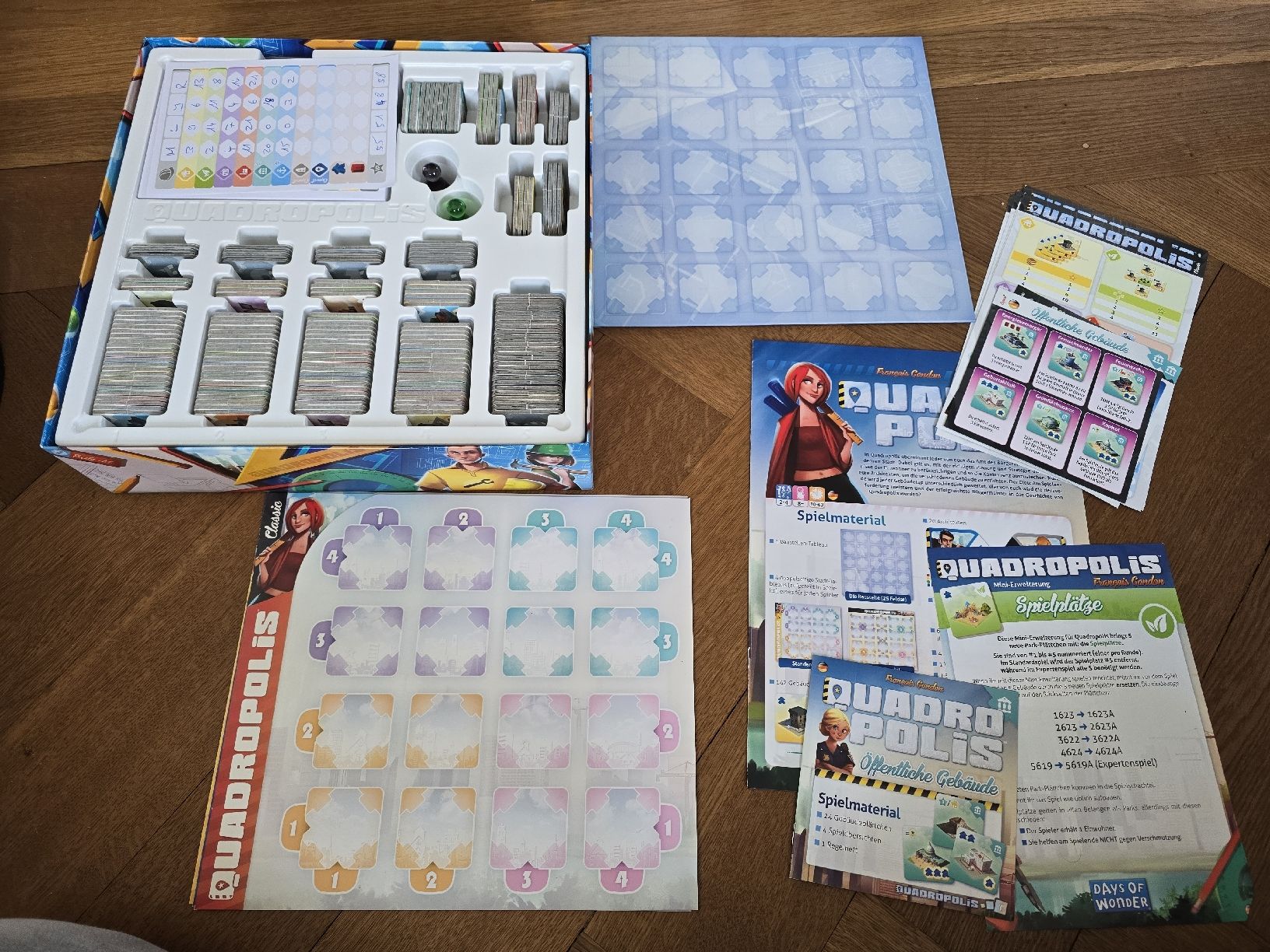 Giochi: Quadropolis &Erweiterung – Usato da Bern venduto da Callosomia 2