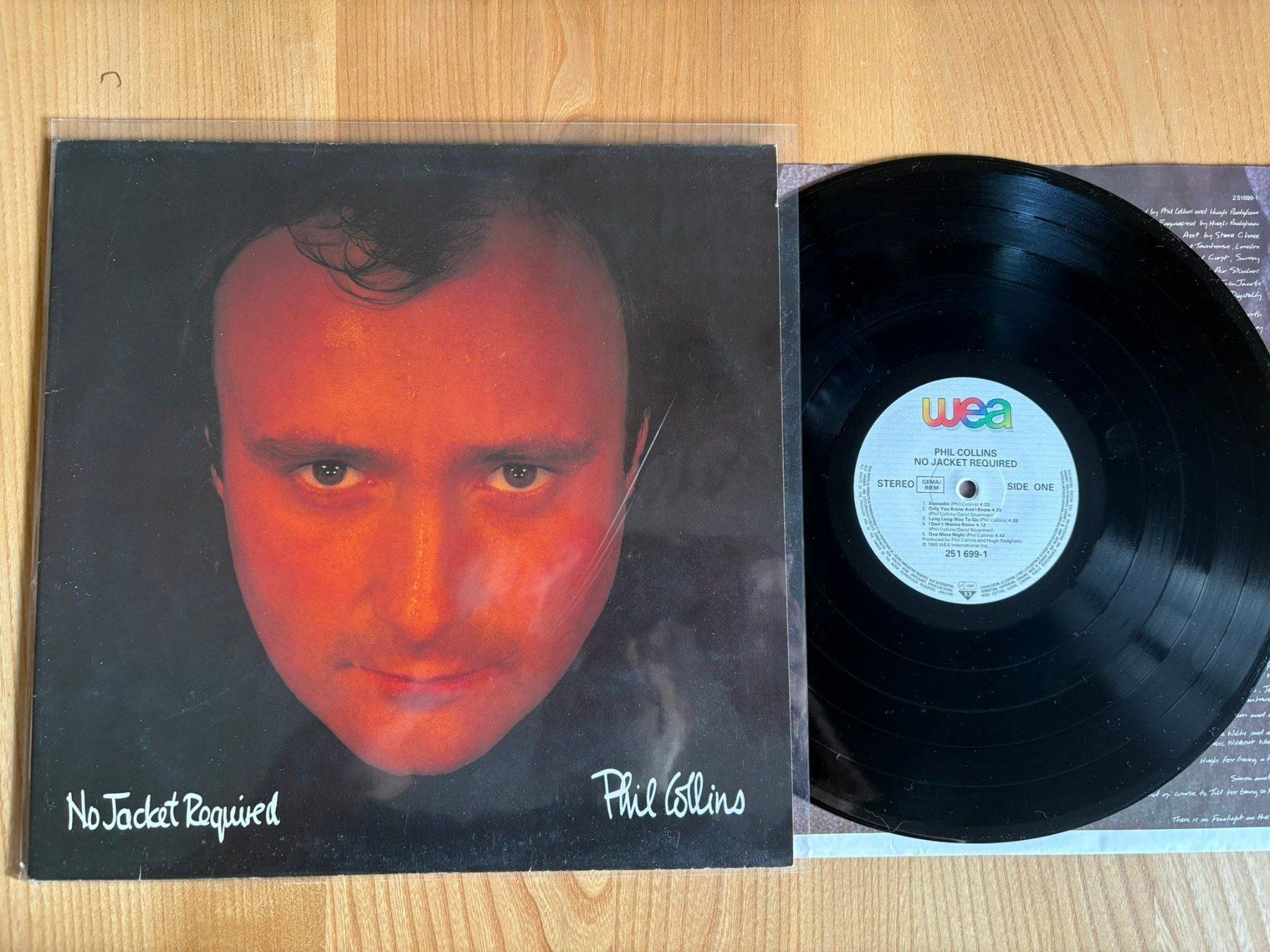Vinyles: Collins, Phil - No Jacket Required - EU - 1985 - Wea – D'occasion à Zofingen par Bigron