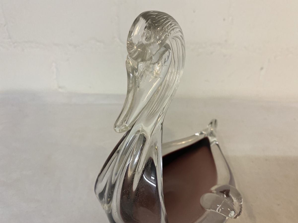 Murano Portacenere: Murano Schwan Aschenbecher – Usato da sursee venduto da trilli-tralli 6