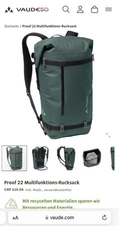 Vaude Multifunktions-Rucksack 22L