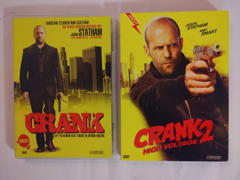 📀🎬 – DVD's Crank & Crank 2 Uncut versions (Jason Statham) | Kaufen auf ...