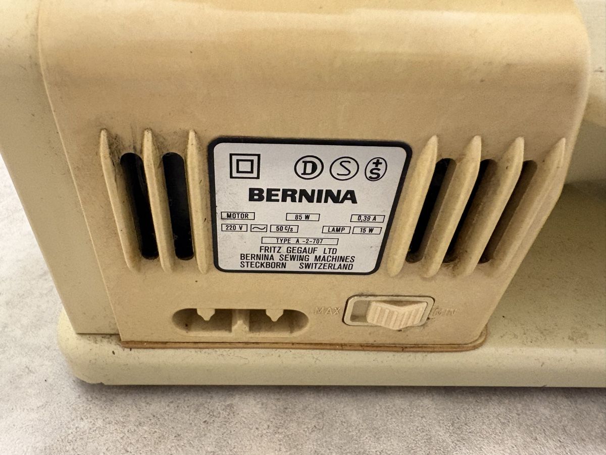 Bernina Nähmaschinen: Bernina Typ A-2-707 Minimatic – Gebraucht aus Rebstein von lave 3