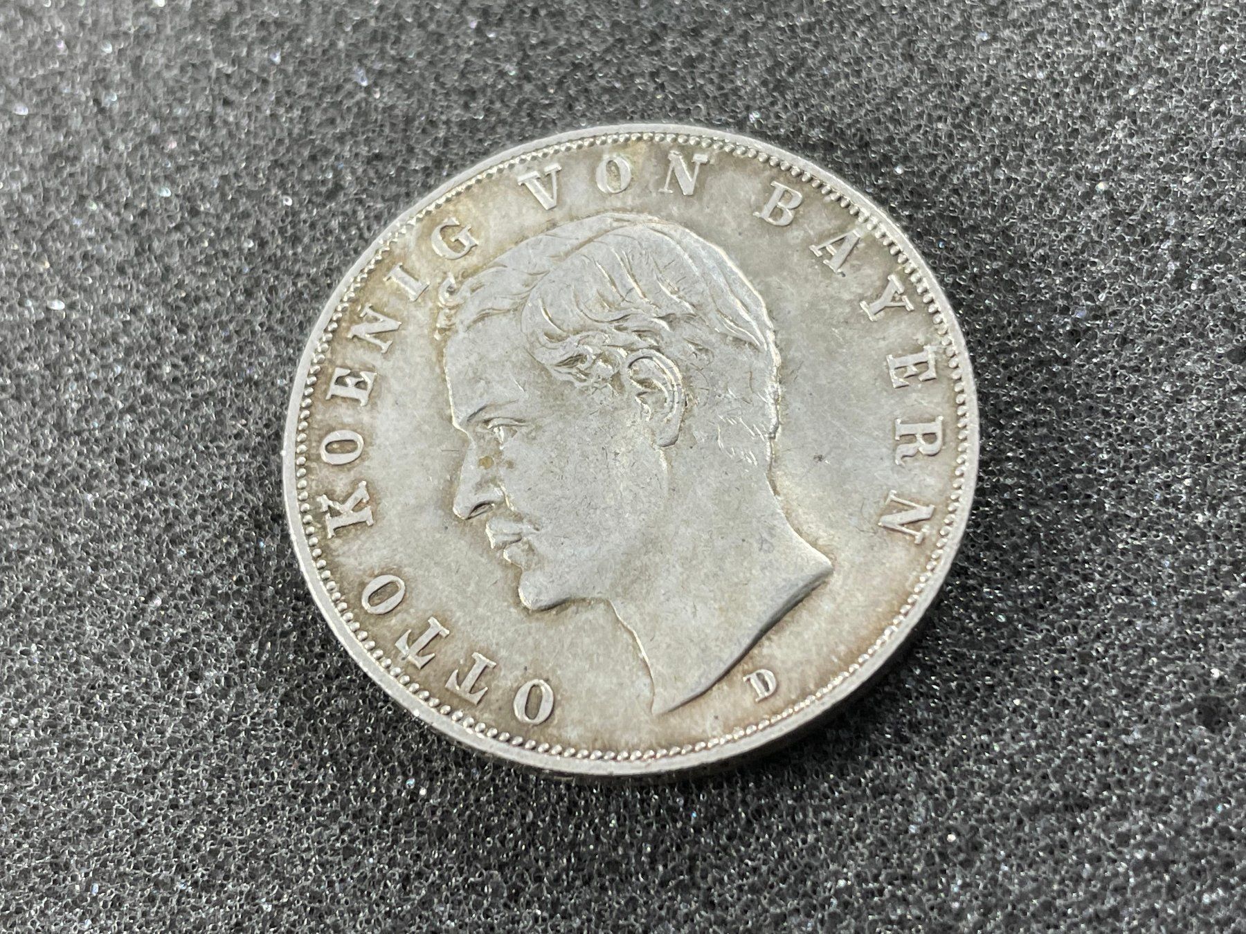Tutti le monete: 3 Mark Silber Bayern 1912 unc. – Usato da Reitnau venduto da tb-muenzen 4