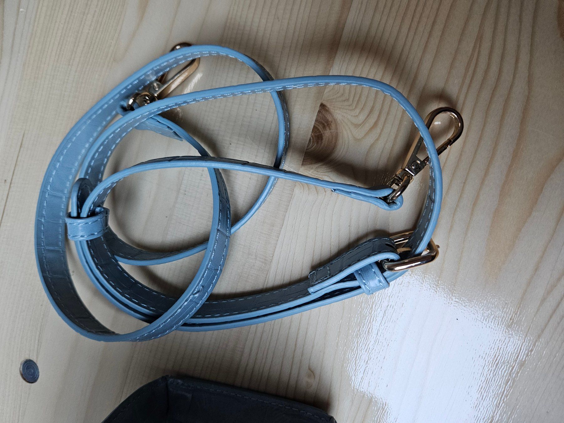 Anna Field Taschen für Damen: Anna Field Handtasche, hellblau, mit Umhängemöglichkeit – Gebraucht aus Gattikon von balumogli 3