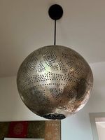 Marokkanische Metalllampe rund