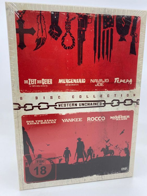 WESTERN UNCHAINED *FSK 18* mit 8 Filmen *NEUWARE* [DVD-Box] (Neu und ...