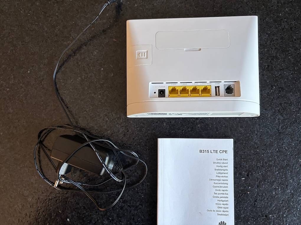 Modem & Router: 4G Router Huawei B315 LTE  – Usato da Nidau venduto da helmet01