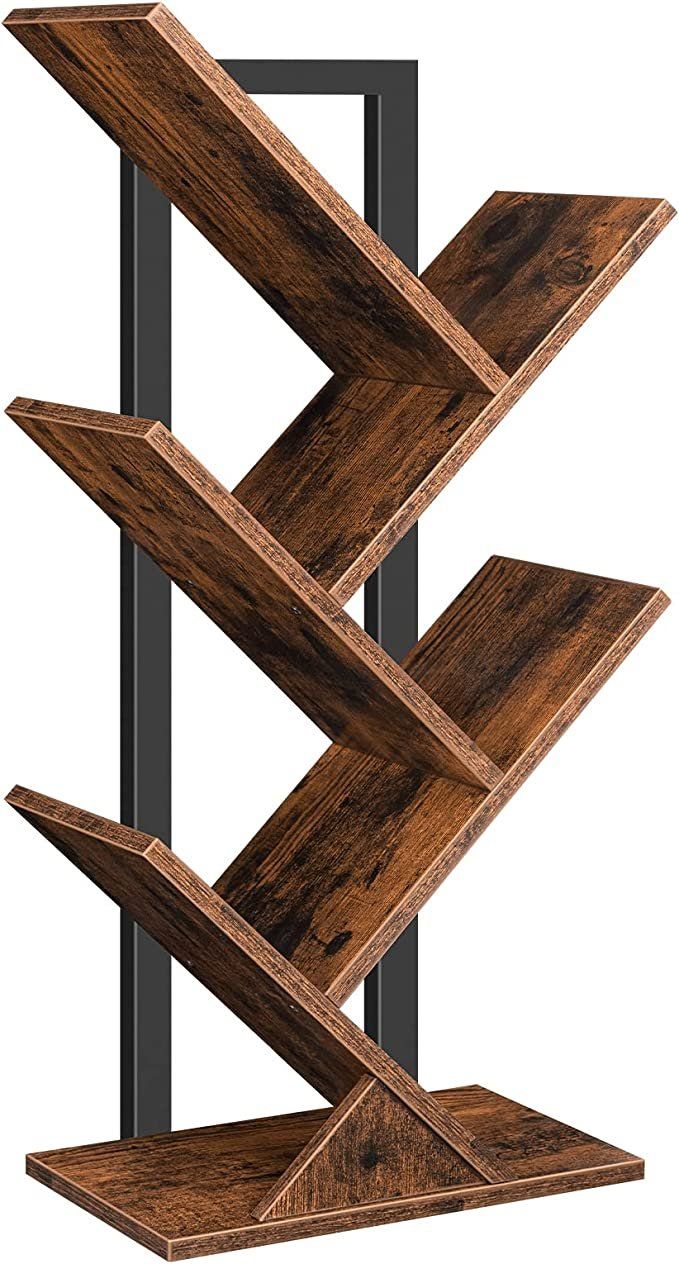 Scaffali: Bücherregal Standregal Baumform Metallgestell mit 4 Ebenen – Nuovo e nell'imballaggio originale da Dörflingen venduto da Nixhub