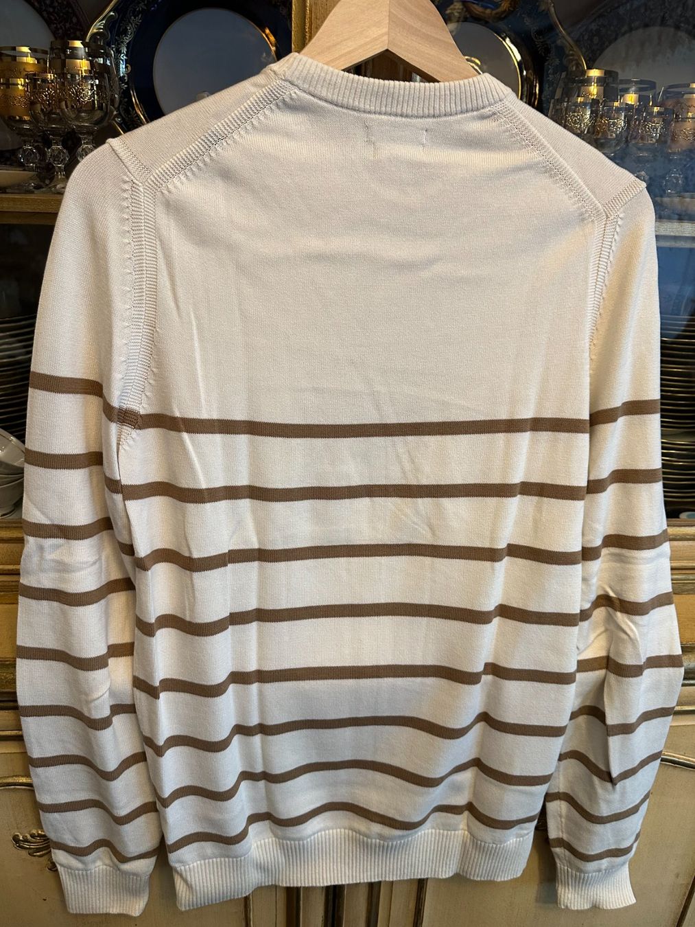 Massimo Dutti Pullover & Sweatshirts: Massimo Dutti 100% cotton chic light weight sweater Size L – Neu (gemäss Beschreibung) aus Genève von Mycollection 1