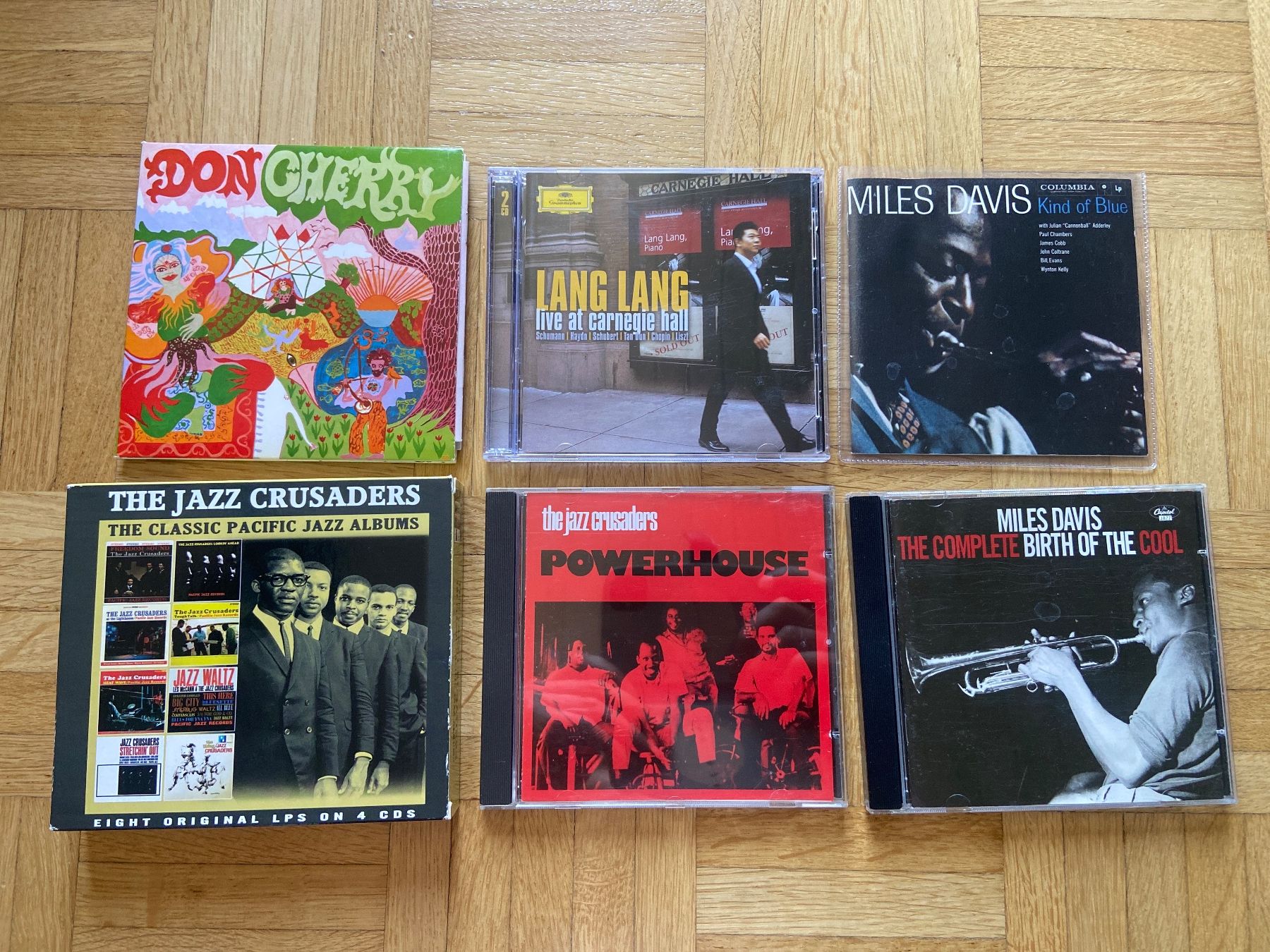 CDs: Jazz Crusaders,  Miles Davis, Lang Lang, Don Cherry – Gebraucht aus Wabern von fingersinfactories