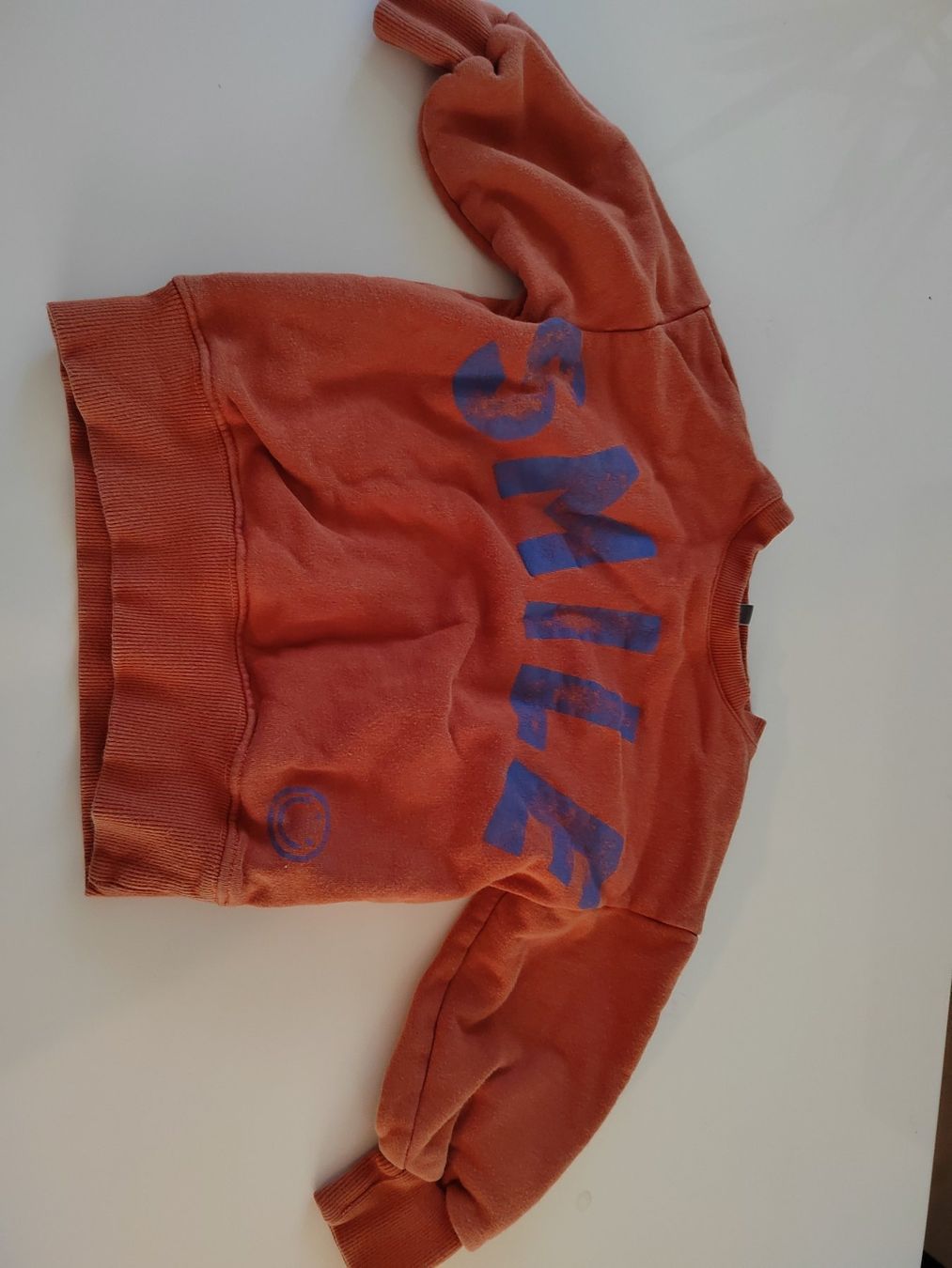 Pullover & Sweatshirts: Smile-Pulli, rostrot, Gr 104, gut in Schuss – Gebraucht aus Einsiedeln von pattymary