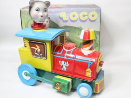 Comic Lokomotive Katzenzug Bump-N-Go Blechloki