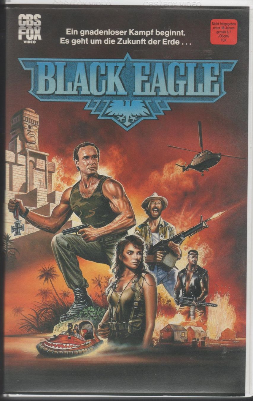 Tutti i VHS: Black Eagle (USA 1987) CBS FOX VHS 5174 – Usato da Remetschwil venduto da Hofiii