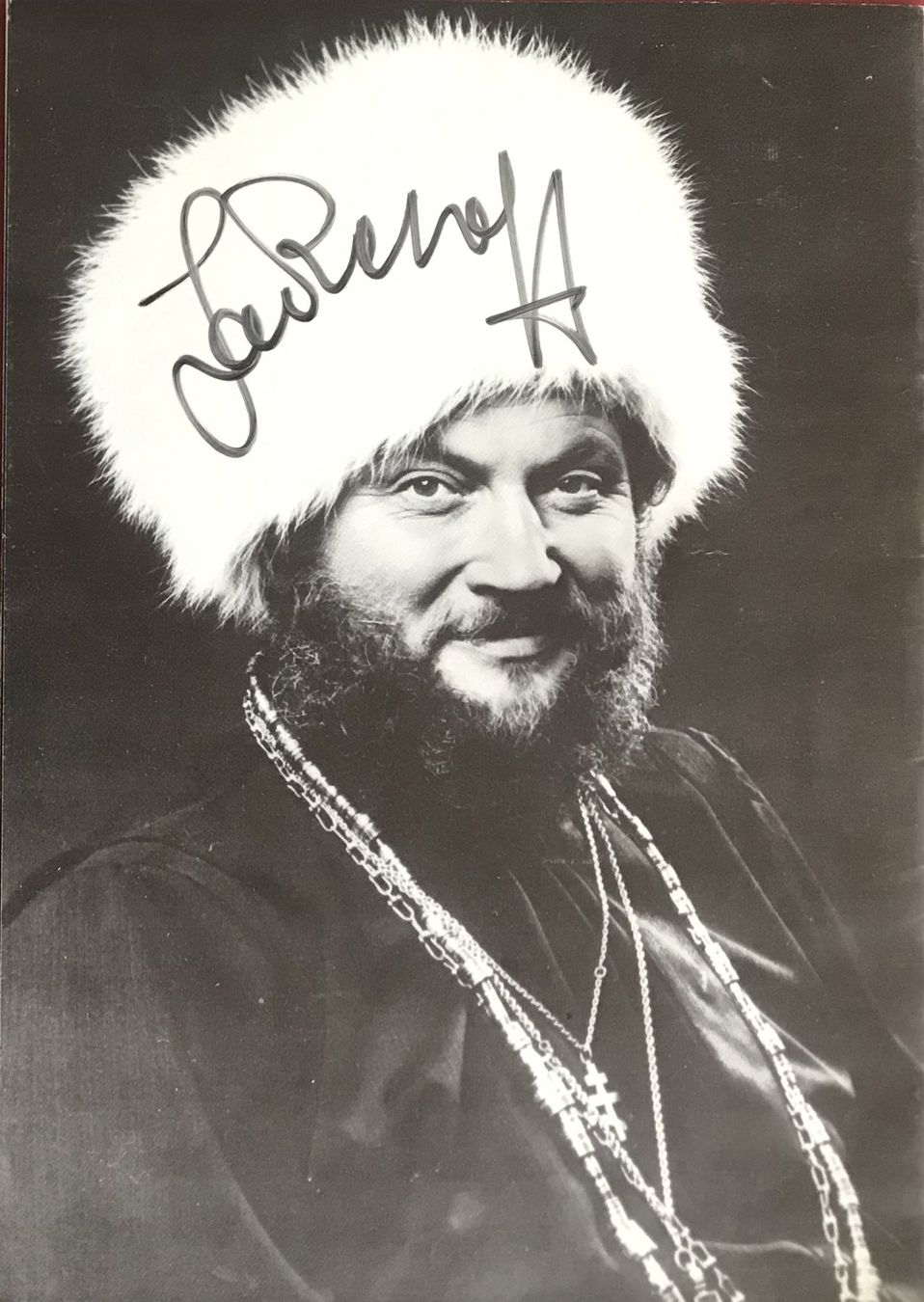 Autografi: Ivan Rebroff 1931-2008 Autogramm signiert Programm 20x28cm – Usato da Bischofszell venduto da Gottselig