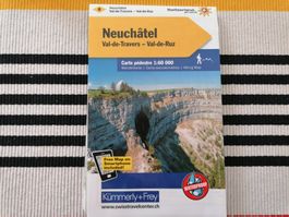 Rando Neuchâtel🌞 Val de Travers - Val de Ruz🌞1:60'000