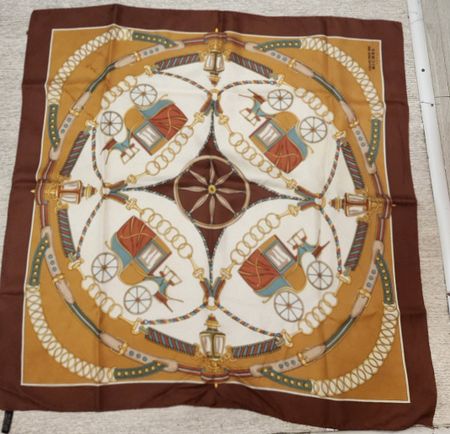 Foulard en soie Richel Paris 85x85cm collection XXI