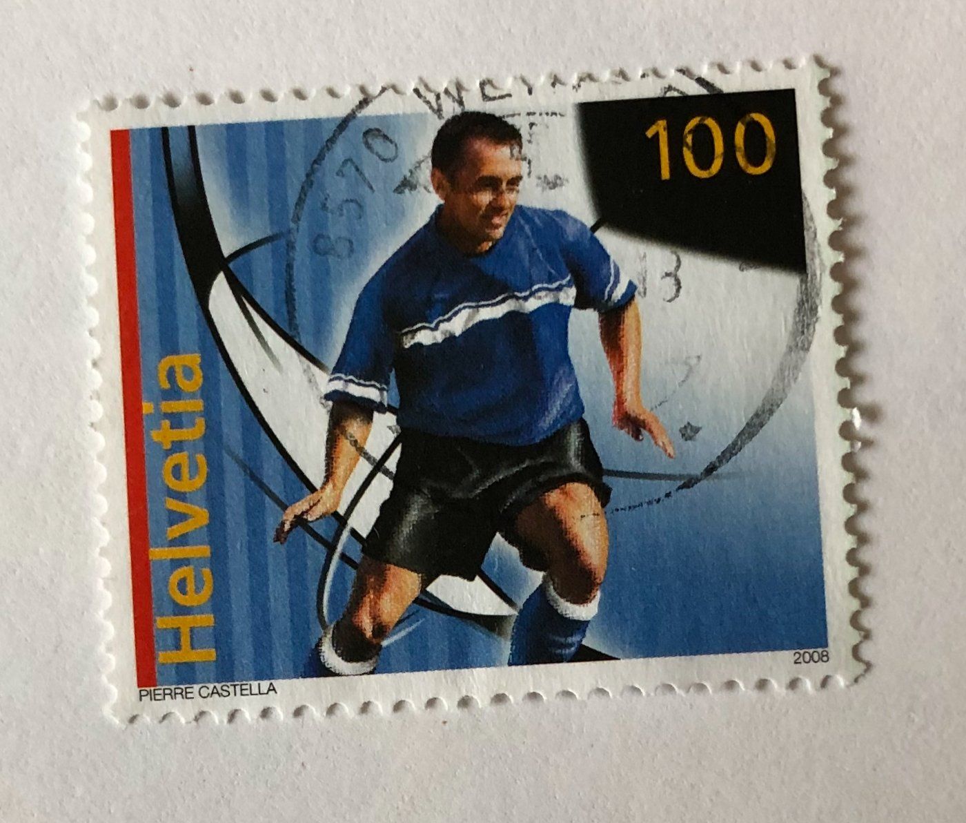 Alle Briefmarken: Nr.1265 Aktivfussball 2008 mit Stempel     – Gebraucht aus Aarau von Billa007