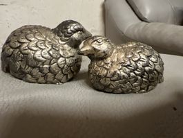 Designer Vogelfiguren aus Silber? – Salz & Pfeffer Set!(4)