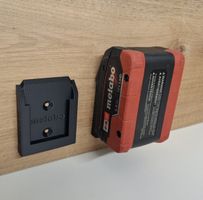 Metabo Akkuhalterung für 18V CAS Akku Werkstatt Akkuhalter