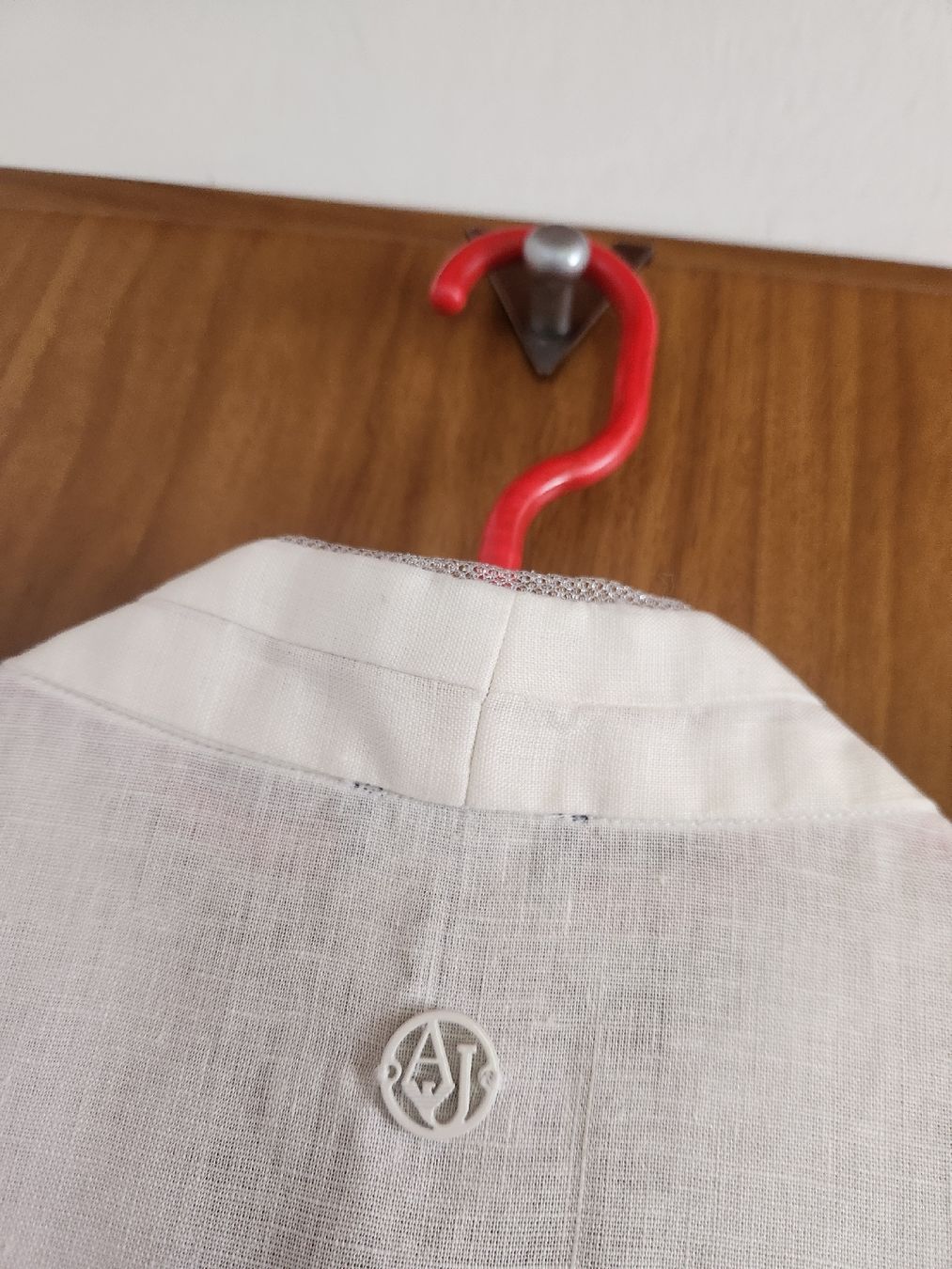 Armani Vestiti: Robe Armani Jeans Blanc Lin Taille 38/40 – Usato da Niedergösgen venduto da Eva2410 3