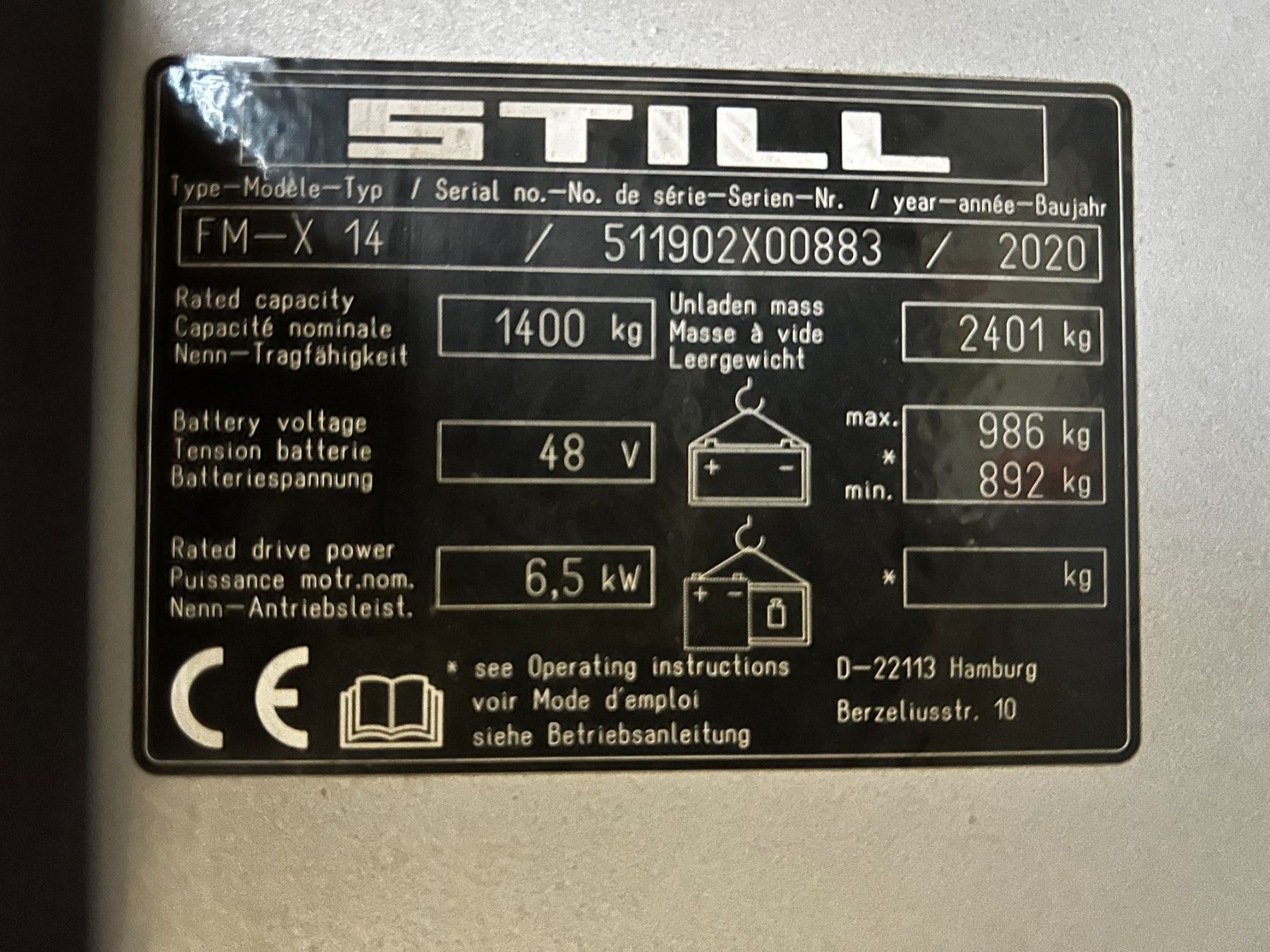 Still Carrelli elevatori e a forche: Still M X-14 – Usato da Volketswil venduto da mir_v2mf 4