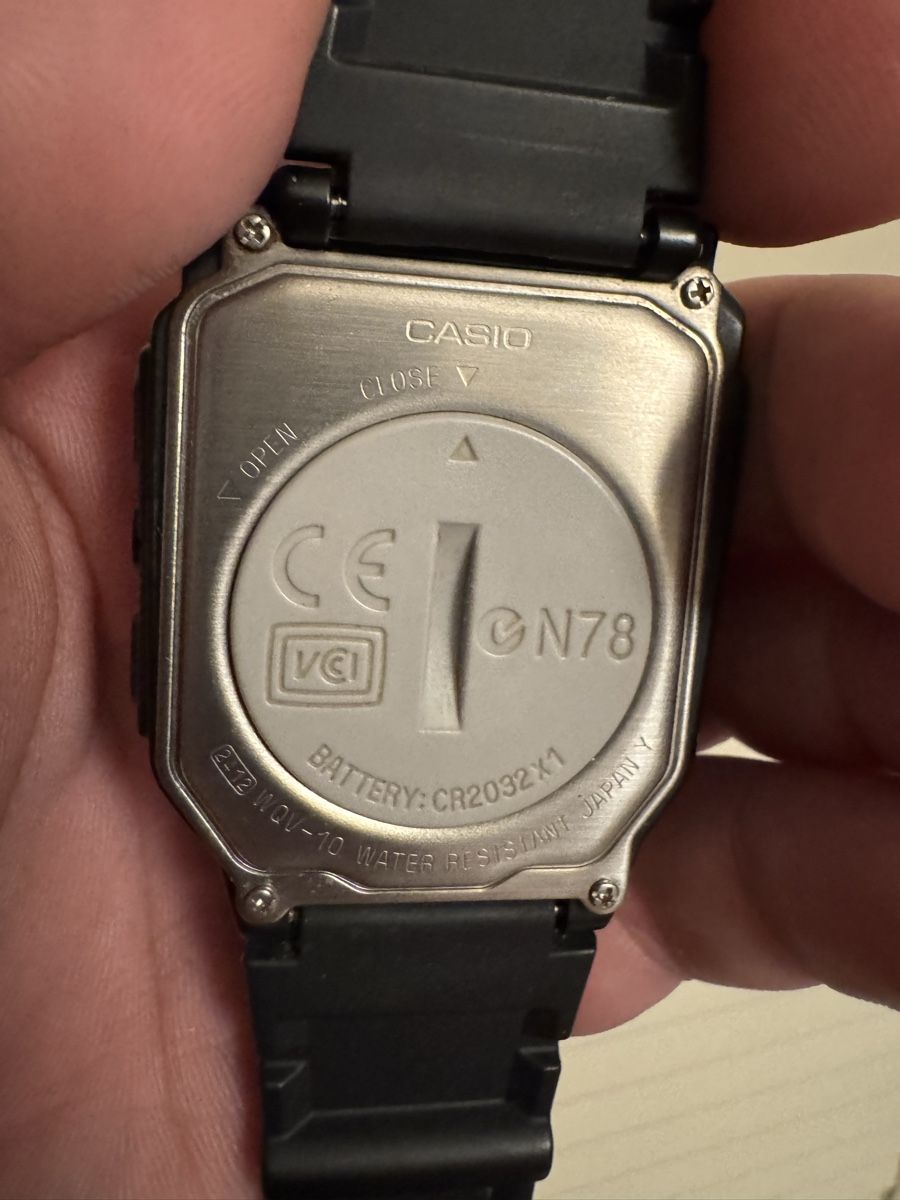Casio E Data Bank Wrist Camera Watch WQV-10 (Gebraucht) in