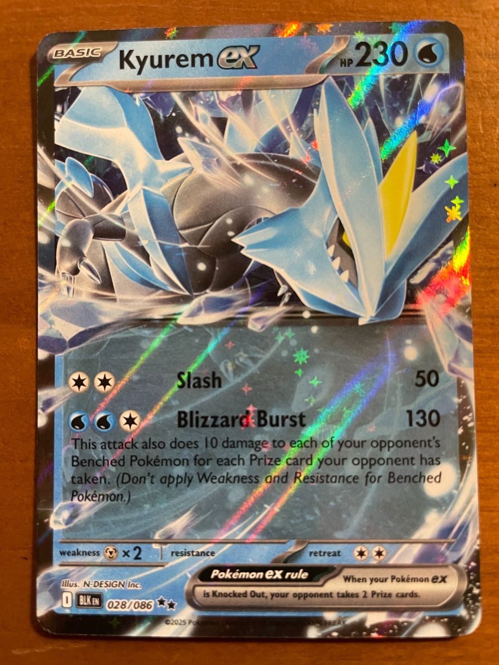 Pokémon Carte collezionabili: Pokemon Kyurem eX (Versand gratis) – Nuovo (secondo la descrizione) da Chur venduto da Angerson