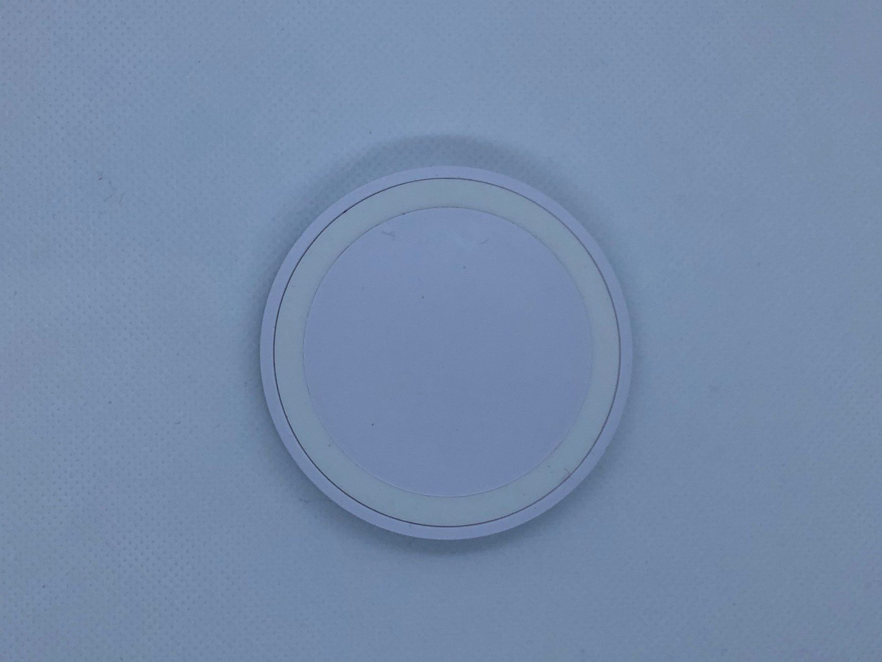 Caricabatterie: Wireless Charging Pad weiss für Smartphone – Nuovo (secondo la descrizione) da Toffen venduto da Azzi1