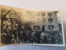 Foto Obersaxen 1928 Wallis  RP 
