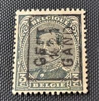 Belgien Aufdruck alte briefmarke