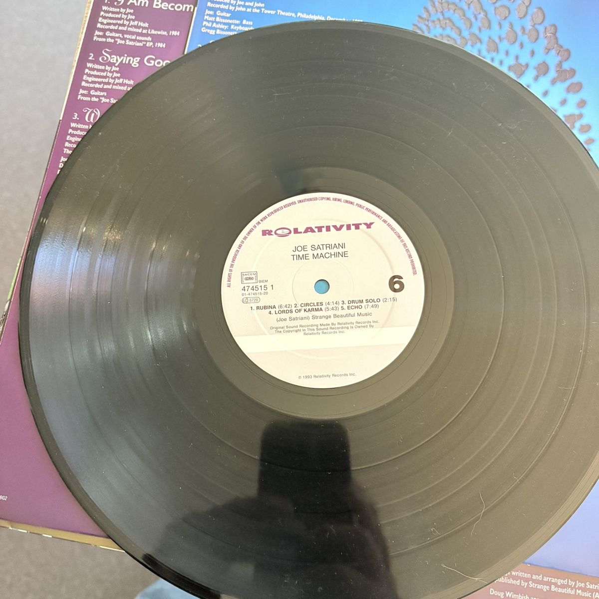 Schallplatten: Joe Satriani - Time Machine – Gebraucht aus Guntershausen von Simone_75 8