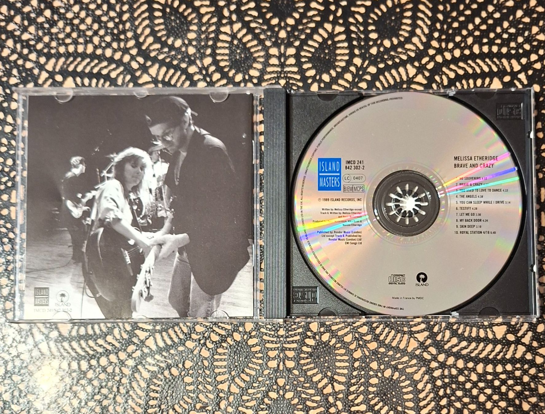 CDs: Melissa Etheridge - Brave & Crazy, USA Folk Rock CD 1989 – Gebraucht aus Schönenberg TG von Gregolino76 2