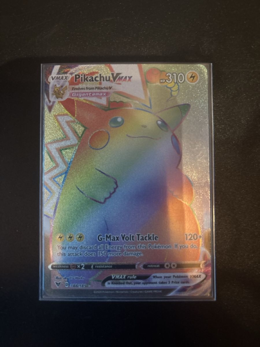 Cartoline: Pikachu VMAX Rainbow (Secret rare) – Nuovo (secondo la descrizione) da Günsberg venduto da Saendu26