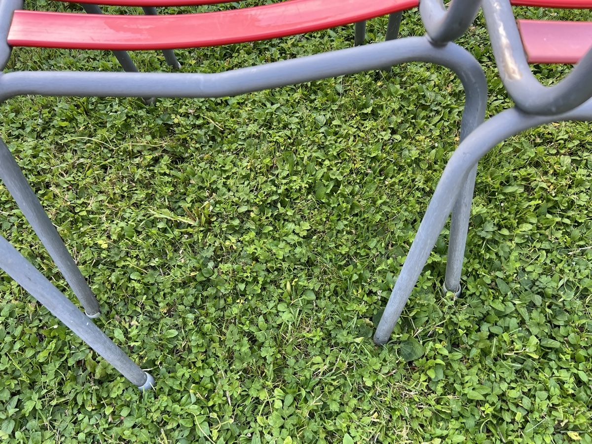 Sedie: Rote Gartenstühle 4er Set – Usato da Zürich venduto da bernhard.jaeggi 4