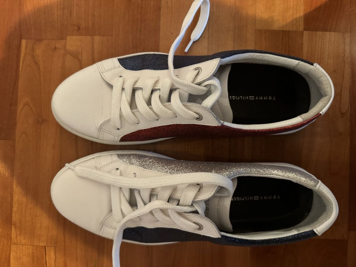Tommy Hilfiger Scarpe da uomo: Tommy Hilfiger Sneaker Gr. 41 Glitzer – Usato da Meilen venduto da babiola