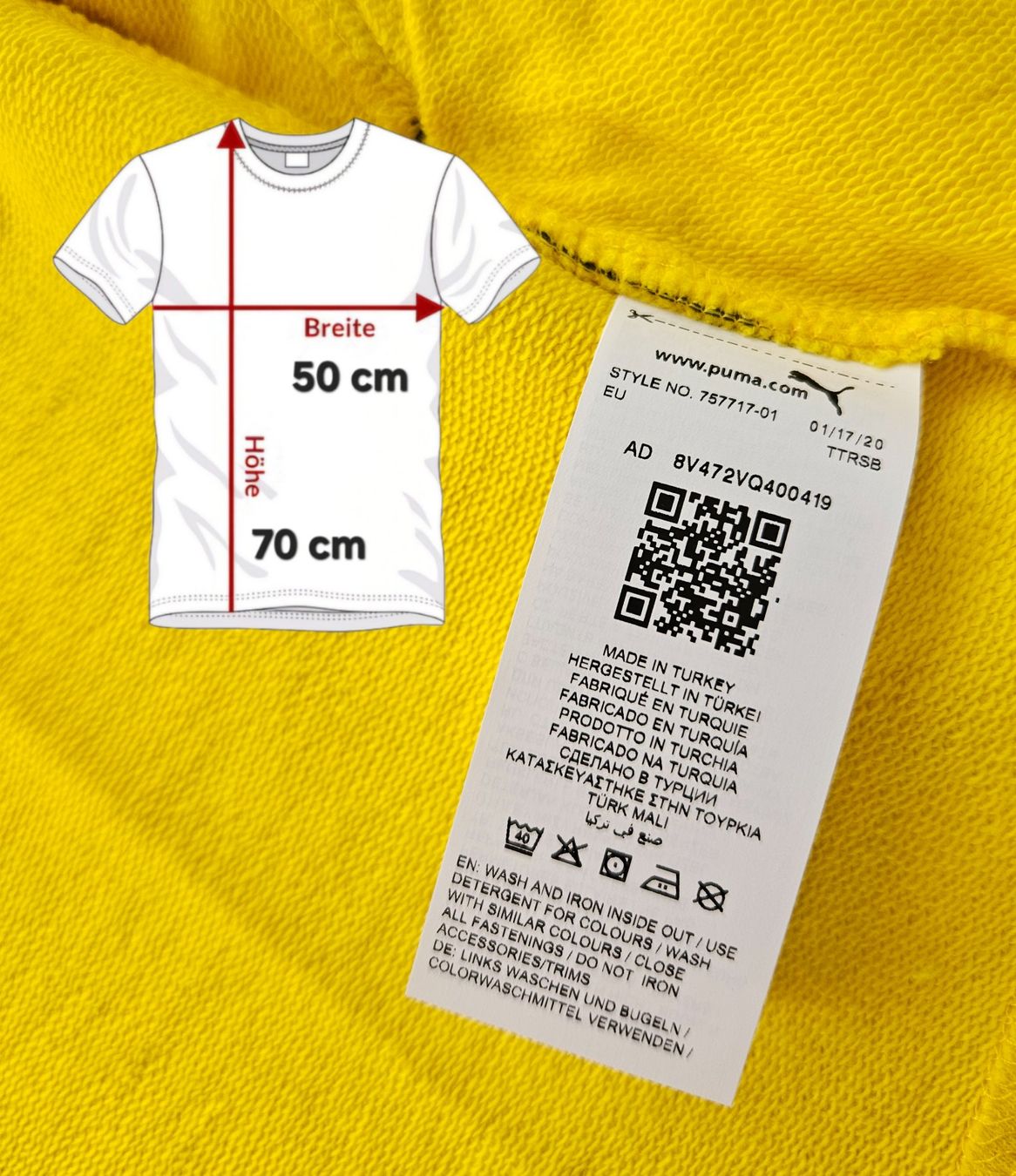Puma Leibchen & Hosen: Borussia Dortmund Trainingsoberteil NEU Puma Grösse S BVB – Neu (gemäss Beschreibung) aus Hägglingen von United-Village-Trade 5