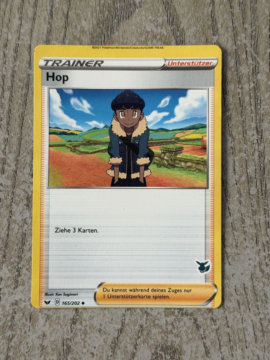 Pokémon Sammelbilder & Trading cards: Pokemon Karte Hop 165/202 Error – Gebraucht aus Muri AG von cag733 1