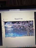 Diamond Painting Mond