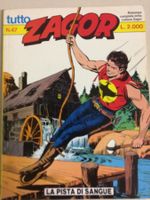 TUTTO ZAGOR # 47 PISTA DI SANGUE Italy 1990 Sergio Bonelli