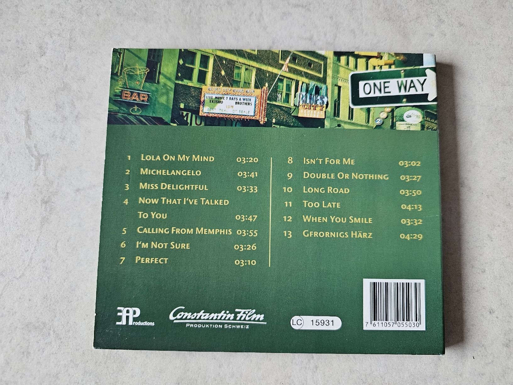 CDs: Paul Etterlin  -  Calling From Memphis – Gebraucht aus Schneisingen von backstore24 1