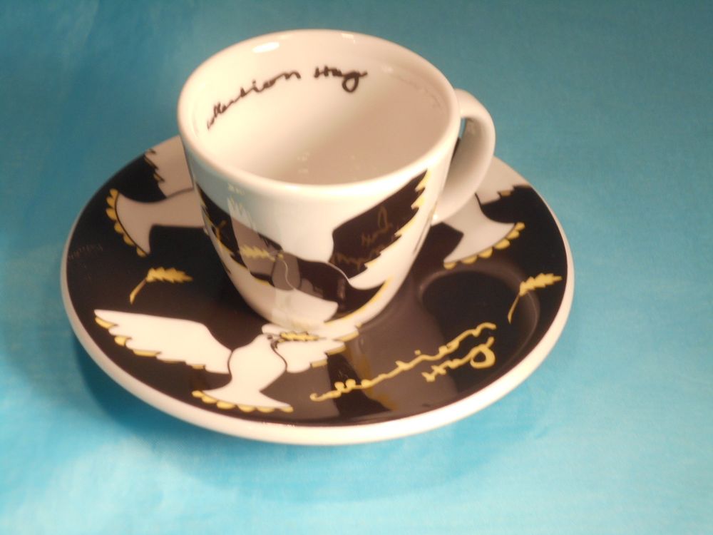 Collection Hug, Espresso-Set, Langenthaler Porzellan, Taube (Neu ...