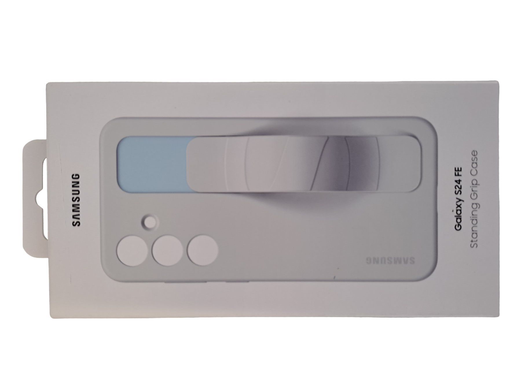 Samsung Cover & Protezioni schermo: SAMSUNG Galaxy S24 FE Hülle mit Handhalterung – Nuovo (secondo la descrizione) da Männedorf venduto da Restwert_Maennedorf