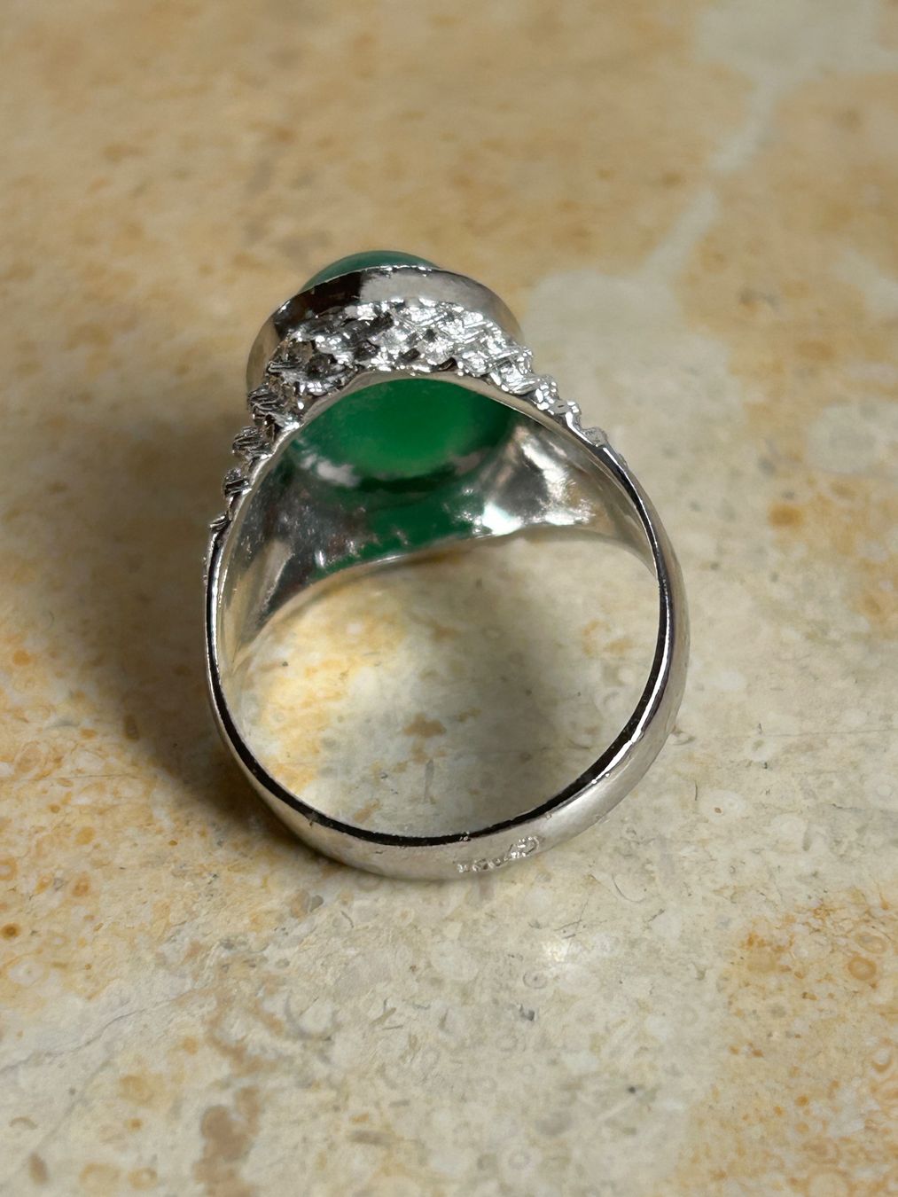 Ringe: Vintage Ring edel GREEN (Grösse 53) – Gebraucht aus Dittingen von Bijoubelle 7