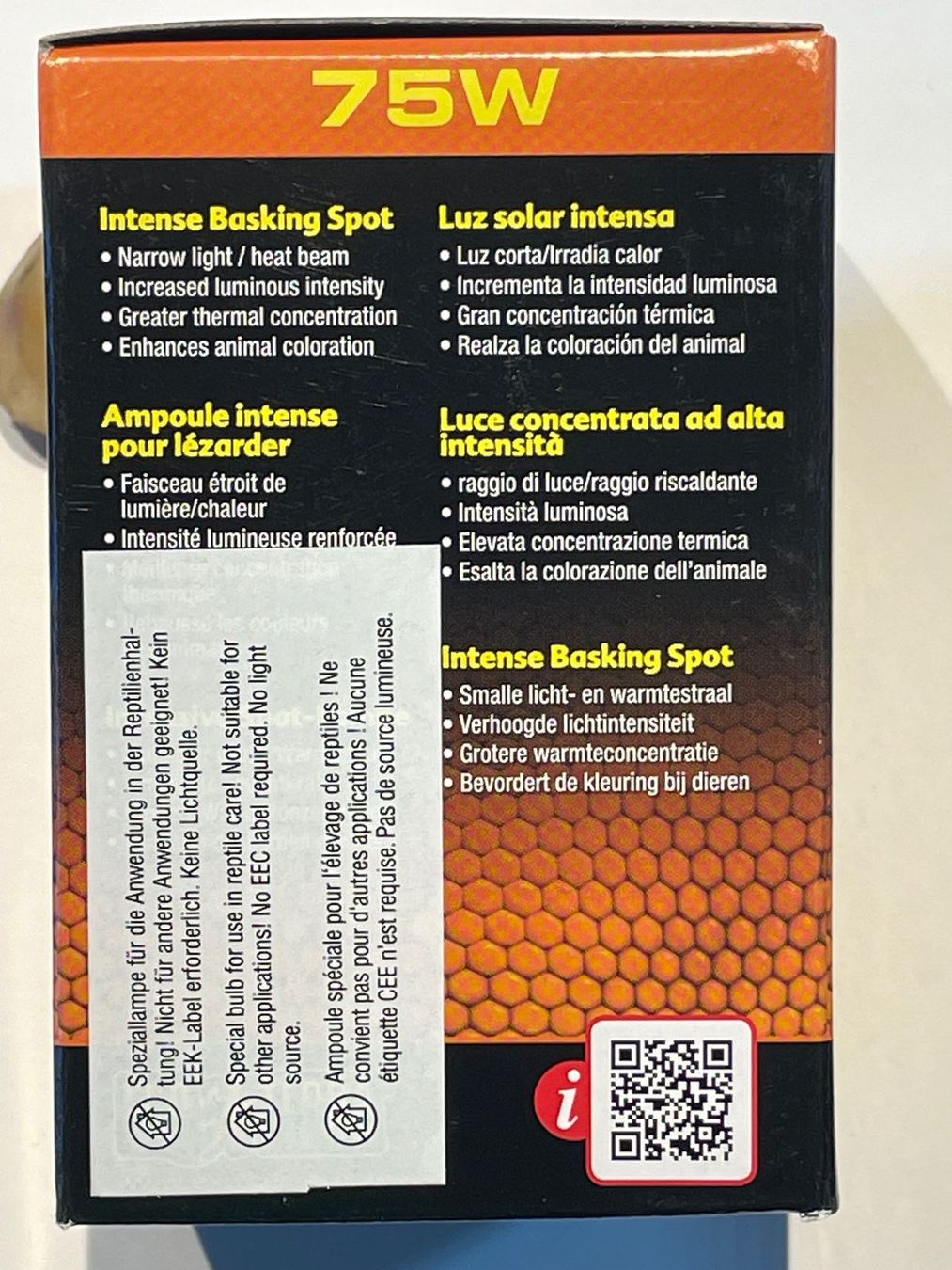 Exo terra Lampen: EXO TERRA INTENSE BASKING SPOT  75W – Neu und originalverpackt aus Mund von dany8 3