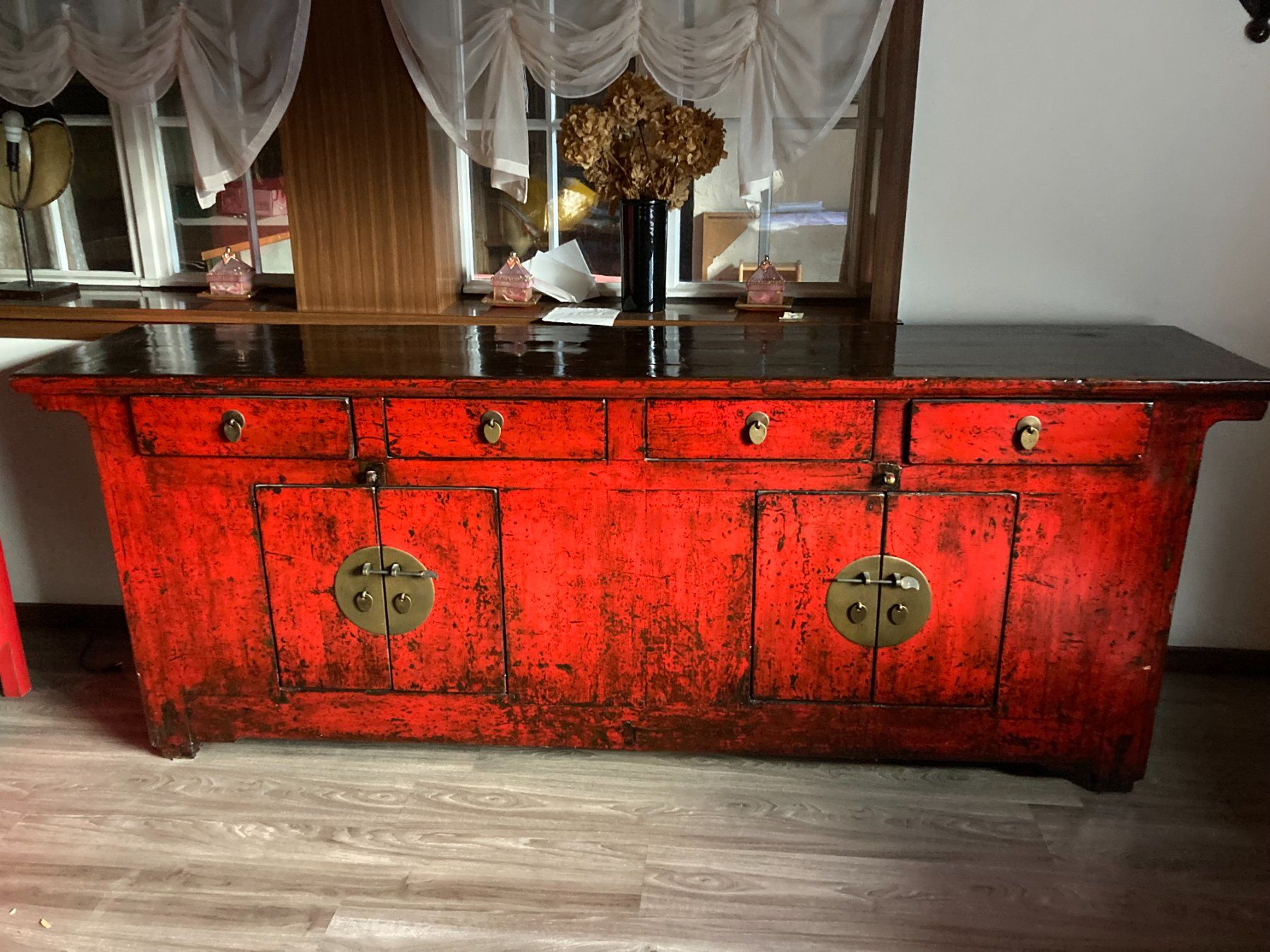 Cassettiere: Grosse chinesische Kommode Massivholz – Nuovo (secondo la descrizione) da Cham venduto da mjg1901